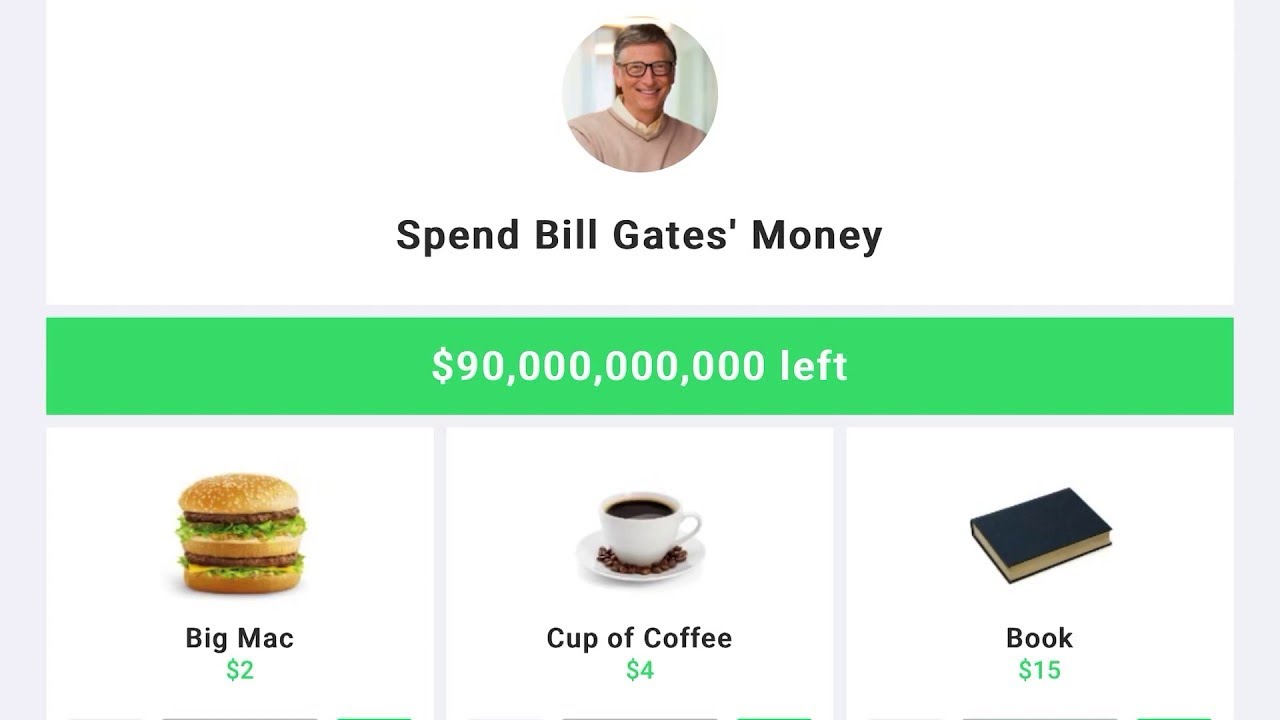  Bill Gates’in Parasını Harcayabiliceğiniz İlginç İnternet Sitesi